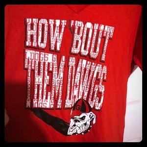 Georgia Bulldogs V neck